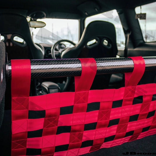 Mini Gen 1 Strut Brace And Cargo Net - Rear Seat Delete Kit - R53