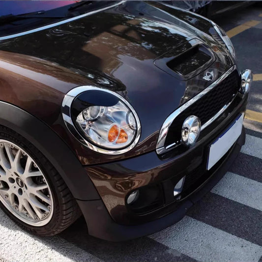 MINI Gen 2 Gloss Black Angry Eyelids Curved R56 R55 R57 R58 R59