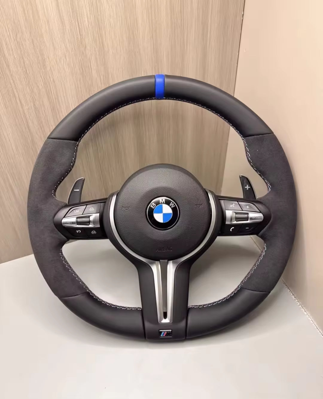 BMW F80 F82 M3 M4 Custom Leather/Alcantara Fibre Steering Wheel (Build Your Own!)
