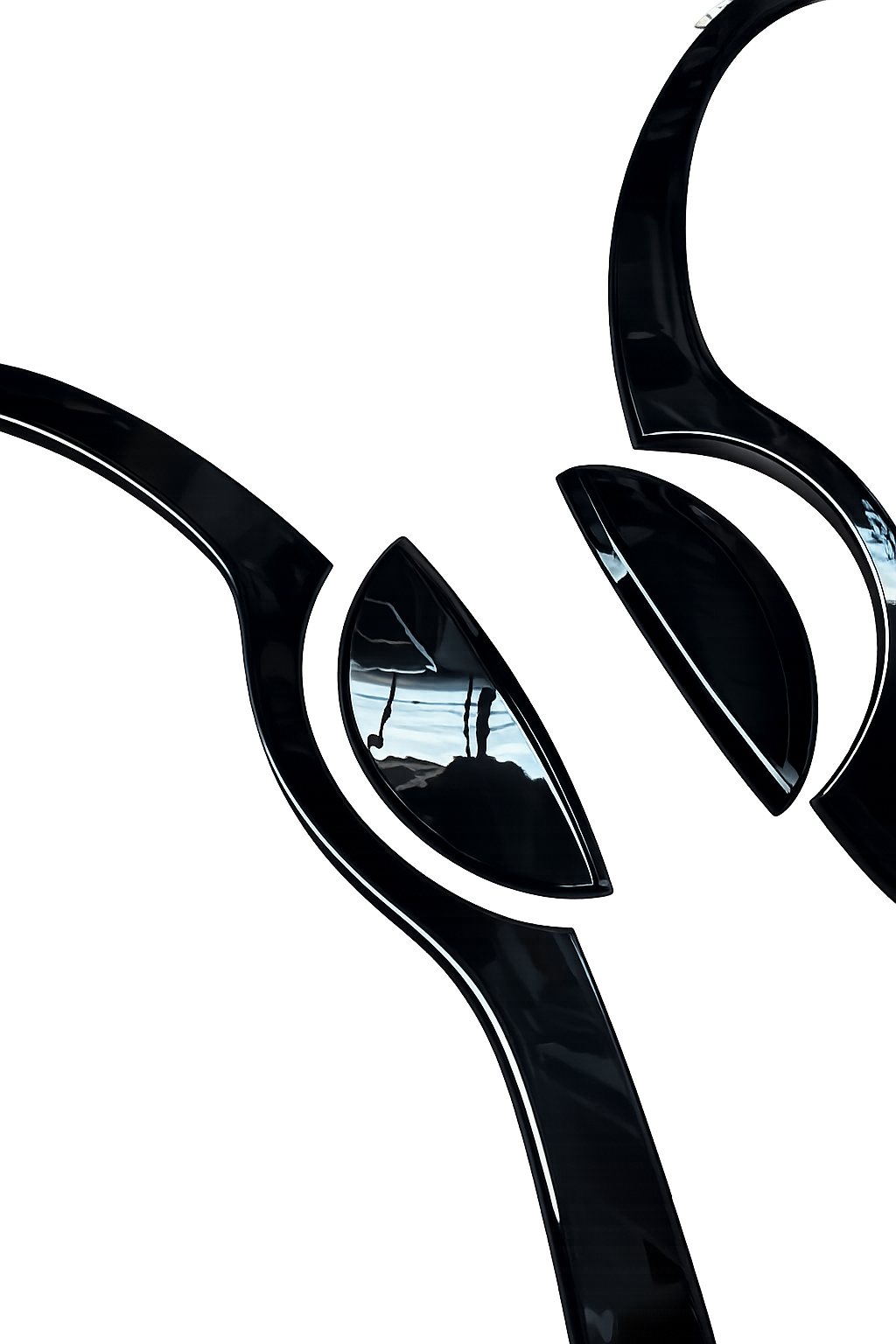 Mini Gen 1 Gloss Black Xenon Headlight Trim Covers – Cooper S / JCW R52 R53 (2001–2008)