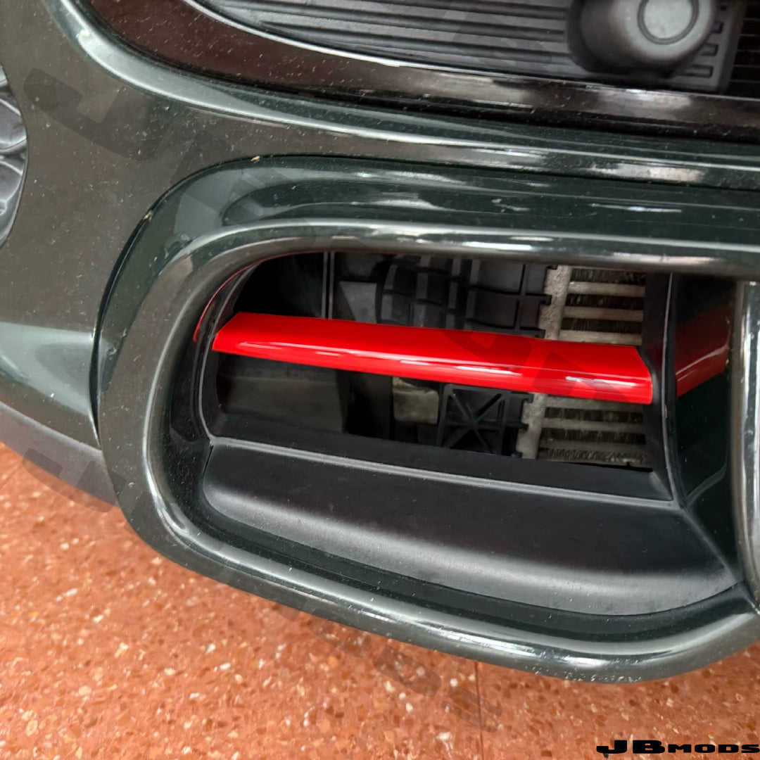MINI JCW Pro Lower Grille Duct Bar Covers Gloss Red F55 F56 F57
