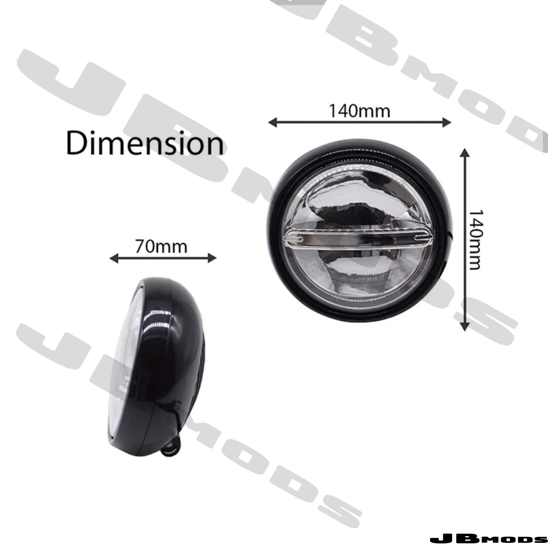 MINI Gen 3 LED Spot Lights Black Cooper S JCW F55 F56 F57 2014-2021