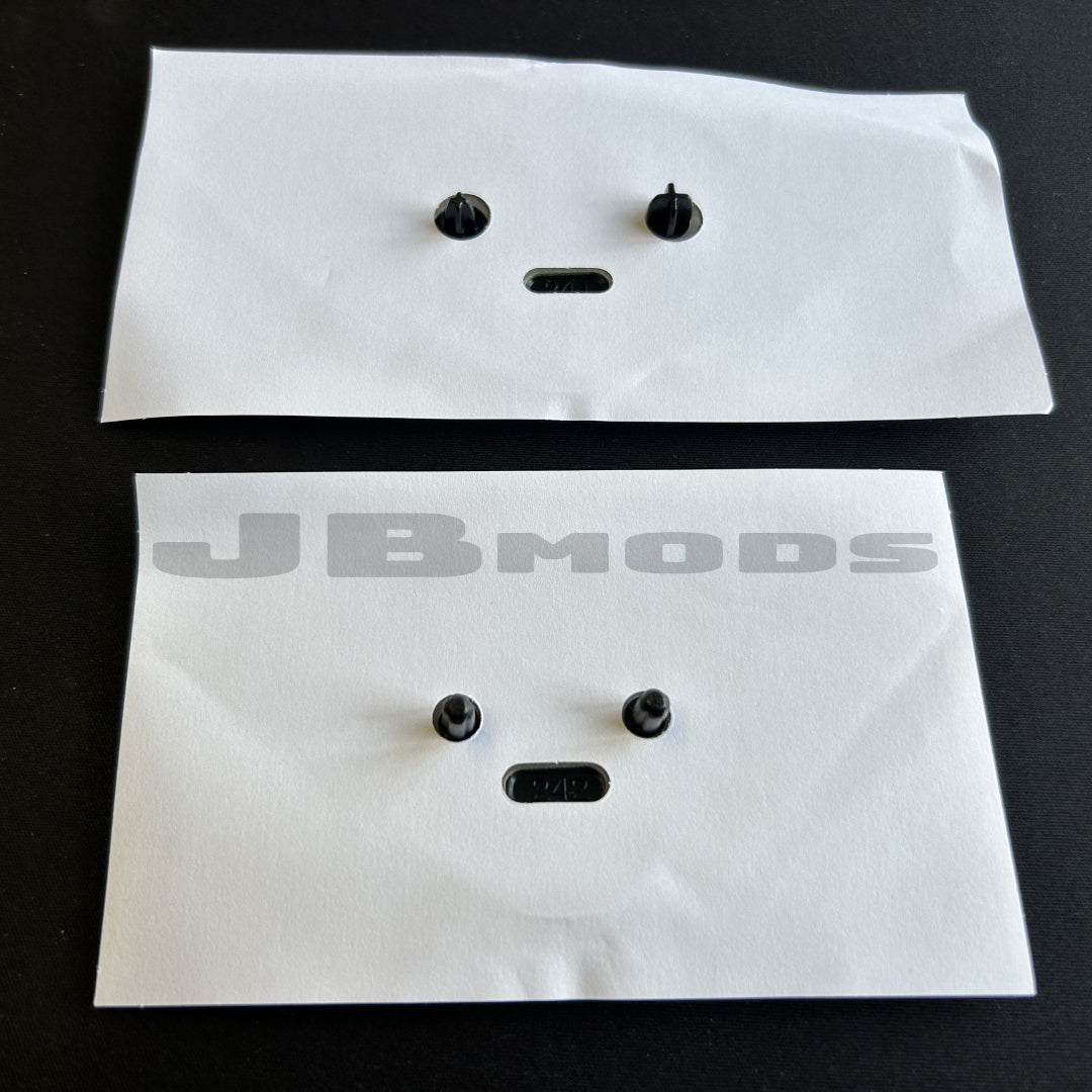 New Gloss Black Front & Rear Emblem Badges LCI Style MINI R56