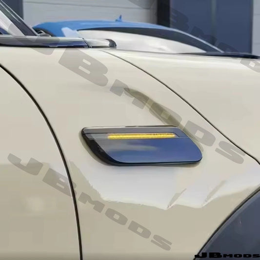 MINI F55 F56 F57 LCI 2 Smoked Dynamic Sequential Indicator PAIR Cooper S JCW