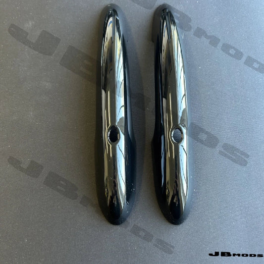 Mini F56 3 Door Handle Covers Piano Black Gloss Comfort Access 2pcs