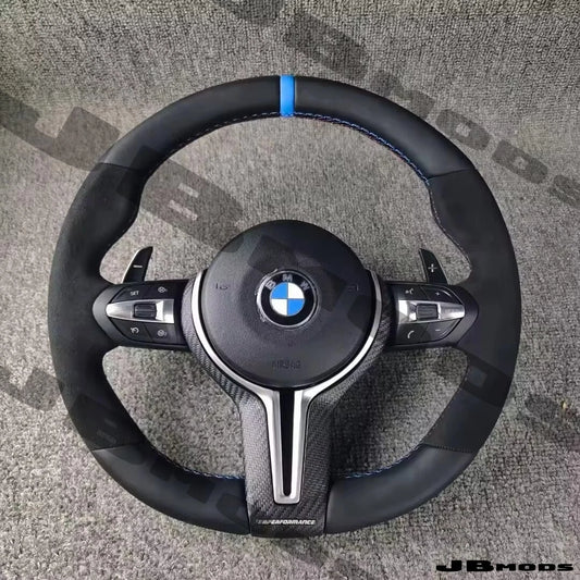 BMW F80 F82 M3 M4 Custom Leather/Alcantara Fibre Steering Wheel (Build Your Own!)