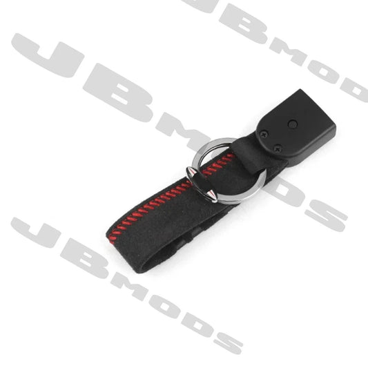 Mini Gen 3 JCW Pro Style Car Suede Keychain Key Ring Fob Lanyard F54 F55 F56 F57 F60