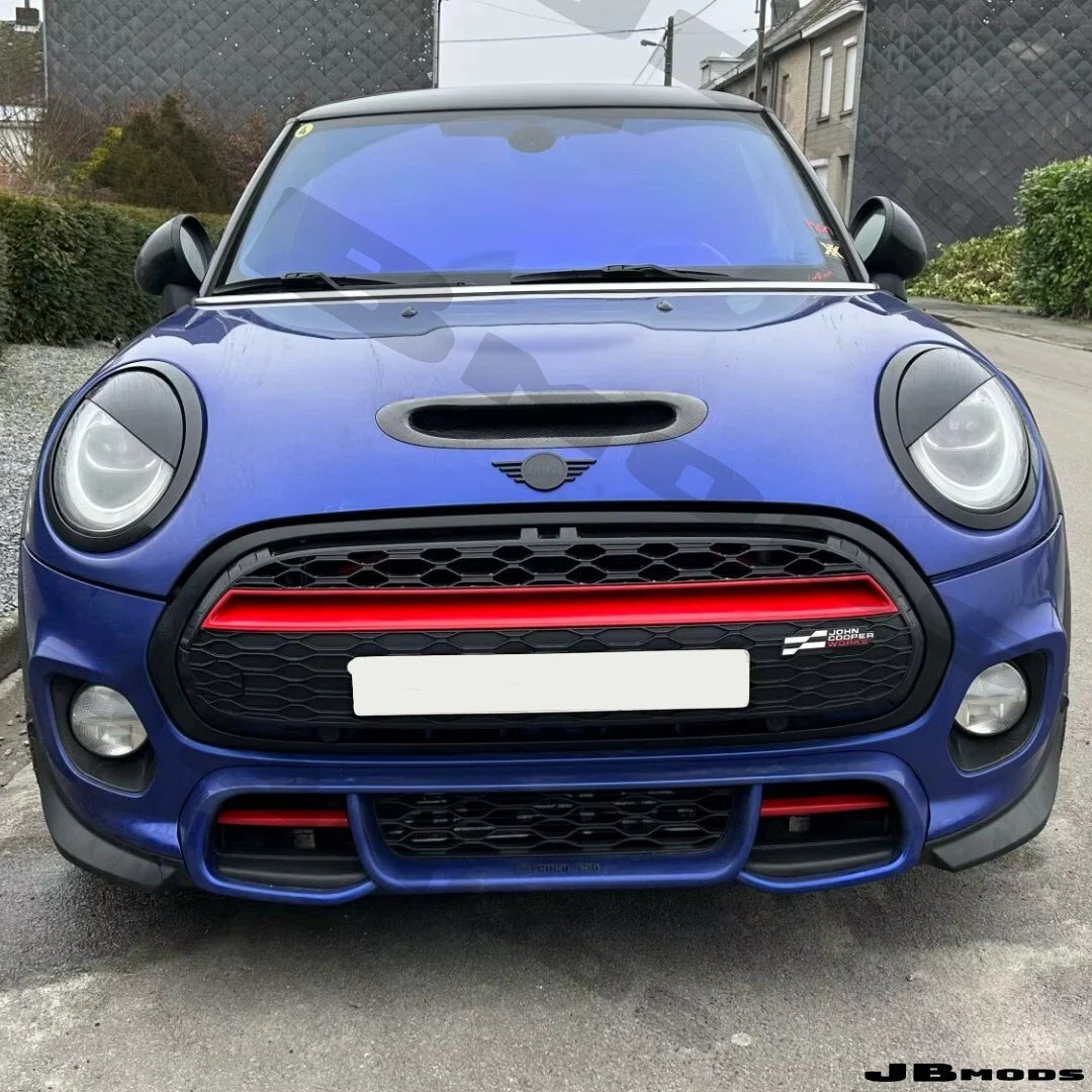 Mini JCW FRONT Pro Corner Splitters Aero F55, F56, F57 2014+ No PDC