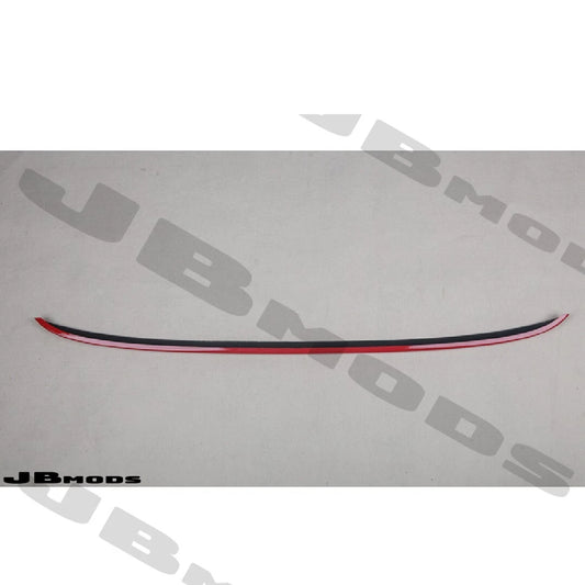 Gloss Red Front Grill Strip Cover Fits MINI F55 F56 F57 Cooper S JCW 2014-2021