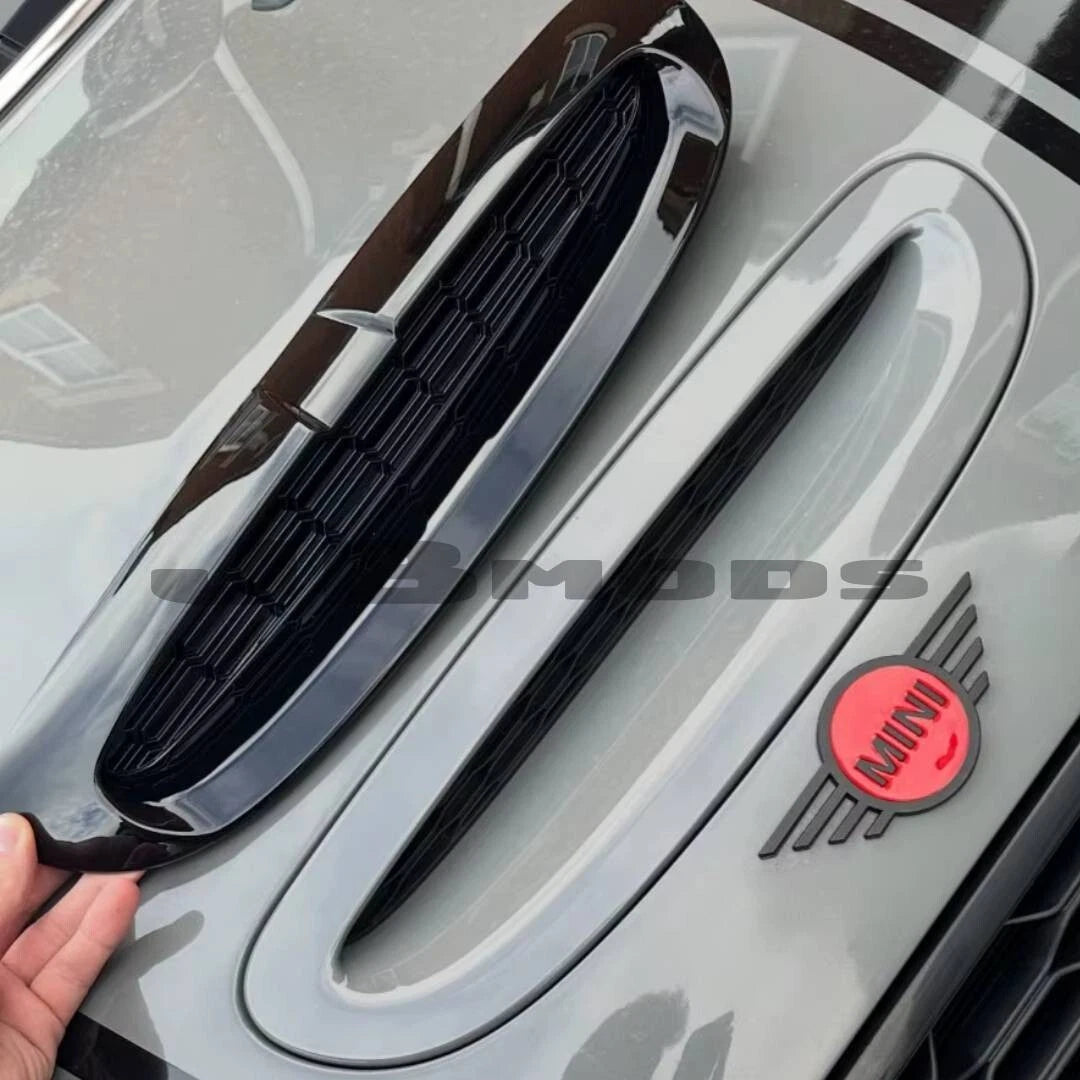 MINI Cooper S/JCW F54 F55 F56 F57 Gloss Black Bonnet Scoop Air Vent Intake
