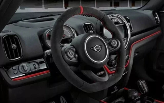 NEW GENUINE OEM MINI F55 JCW PRO STEERING WHEEL 32302364769 Gen 3