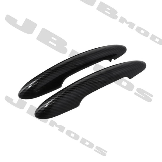 MINI F56 F57 Carbon Look Door Handle Covers Cooper S JCW One