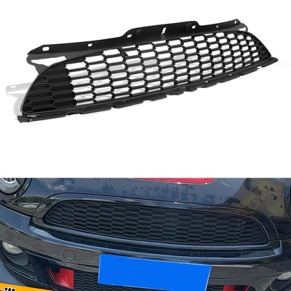 Gloss Black Front Grille – MINI R55 R56 R57 R58 R59 (2007–2015)