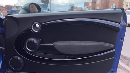 Genuine Alcantara Front Door Card Covers (Pair) for Mini Cooper R56 R57 R58 R59