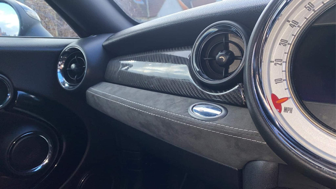 Genuine Alcantara 3PC Dash Cover for Mini Cooper R56 R57 R58 R59