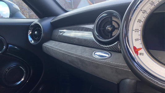 Genuine Alcantara 3PC Dash Cover for Mini Cooper R56 R57 R58 R59