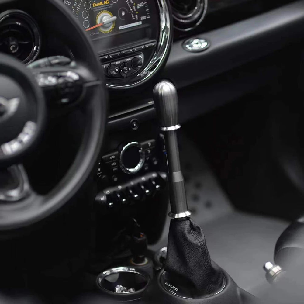 Mini Gen 2 Silver Aluminium Gear Shifter & Handbrake Trim Set – R56 R55 R57 R58 R59