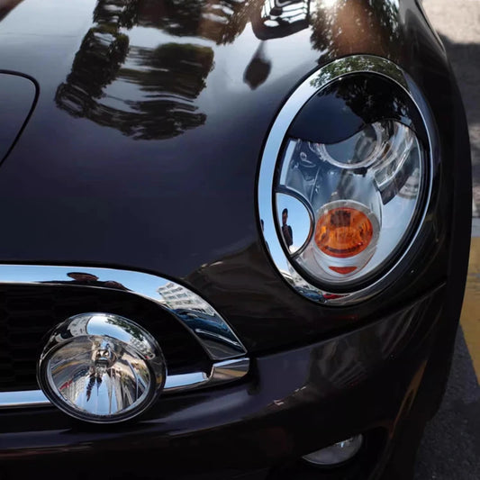 MINI Gen 2 Gloss Black Angry Eyelids Curved R56 R55 R57 R58 R59