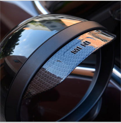 Mini Gen 3 Carbon Look Rain Mirror Covers Rain Guard Awnings F54 F55 F60 R60
