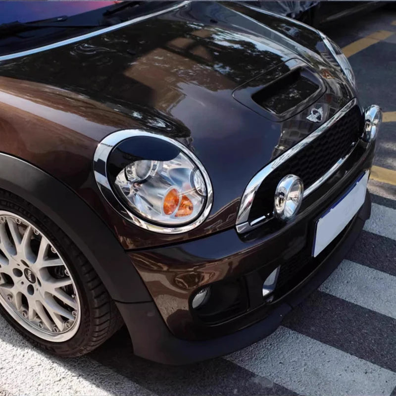 MINI Gen 2 Gloss Black Angry Eyelids Curved R56 R55 R57 R58 R59