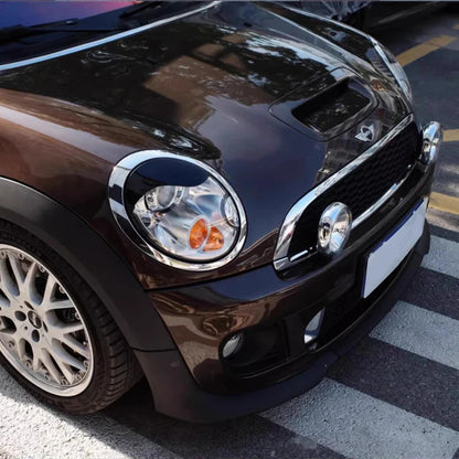 MINI Gen 2 Gloss Black Angry Eyelids Curved R56 R55 R57 R58 R59