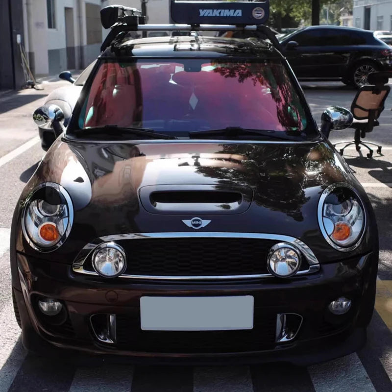 MINI Gen 2 Gloss Black Angry Eyelids Curved R56 R55 R57 R58 R59
