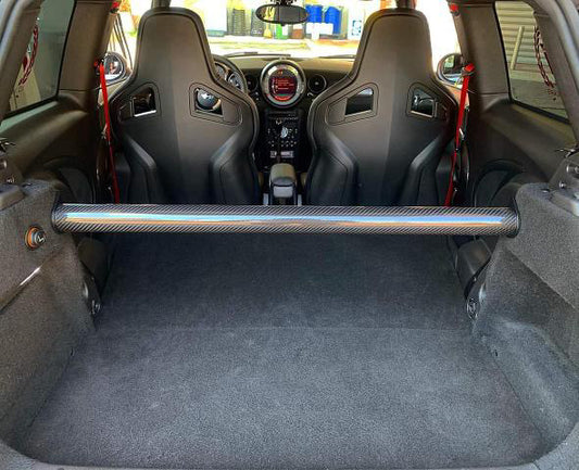 Mini Gen 1 Strut Brace And Cargo Net - Rear Seat Delete Kit - R53