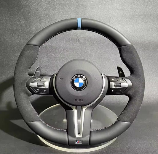 BMW F80 F82 M3 M4 Custom Leather/Alcantara Fibre Steering Wheel (Build Your Own!)