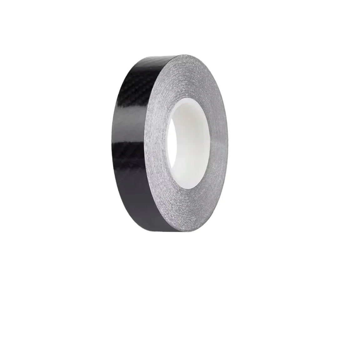 Mini Gloss Carbon Belt Line Tape Kit For F54 F56  F60 10m X 17mm