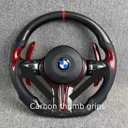 BMW F Series  M3 M4 Custom Carbon Fibre Steering Wheel (Build Your Own!)