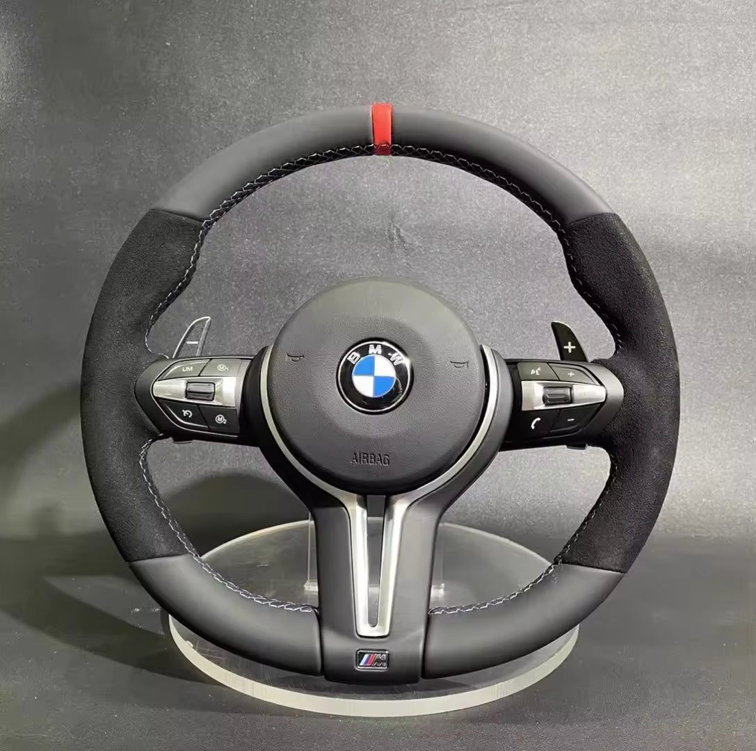 BMW F80 F82 M3 M4 Custom Leather/Alcantara Fibre Steering Wheel (Build Your Own!)