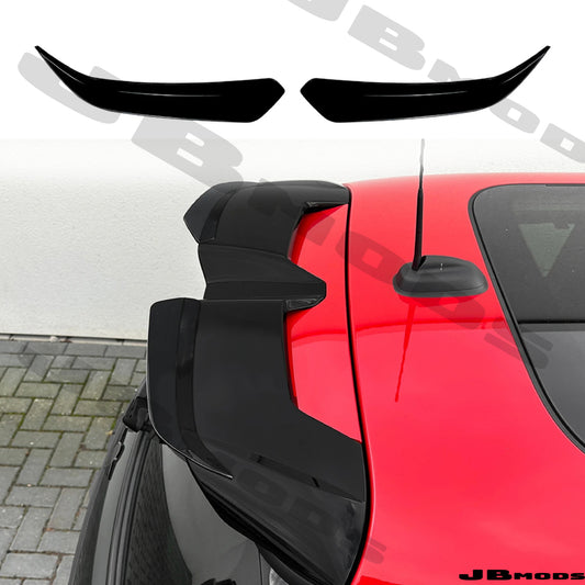 Mini Gen 4 Gloss Black Rear Spoiler Lip Extensions for MINI F65 F66 JCW 2024+