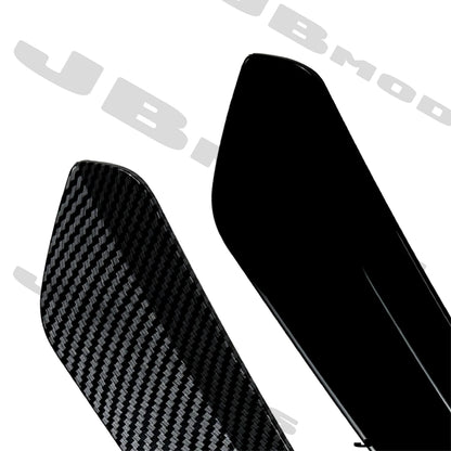 Mini Gen 4 Carbon Look Rear Spoiler Lip Extensions for MINI F65 F66 JCW 2024+