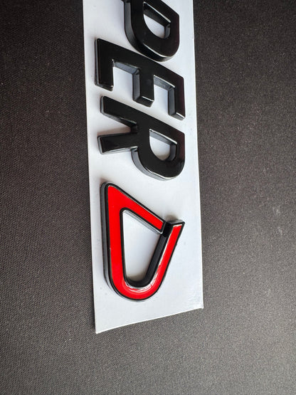 MINI Gloss Black Cooper D Rear Badge For R53 R56 F56 R55 R52 R57 R58 R59 R60 F55