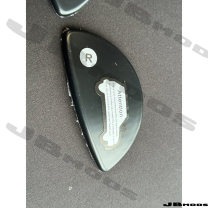 MINI GEN 2 Xenon Washer Jet Covers Gloss Black -R55 R56 R57 R58 R59 JCW Cooper S