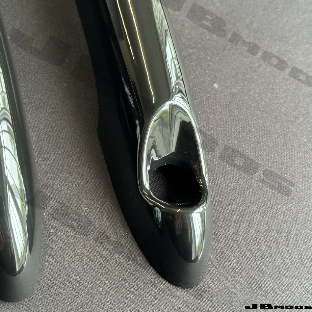 MINI Clip On Gloss Black Door Handle Covers R53 R56 R57 R60