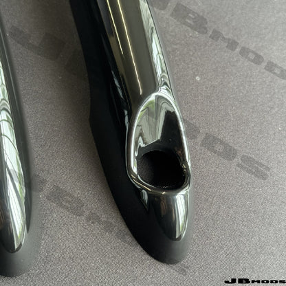 MINI Clip On Gloss Black Door Handle Covers R53 R56 R57 R60