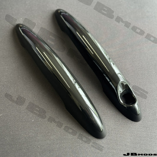 MINI Clip On Gloss Black Door Handle Covers R53 R56 R57 R60