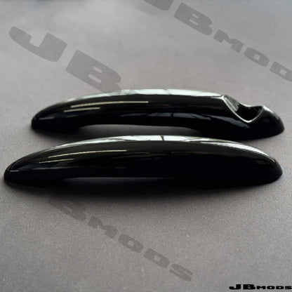 MINI Clip On Gloss Black Door Handle Covers R53 R56 R57 R60