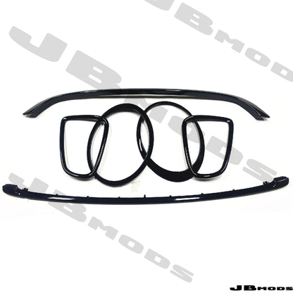 MIni Gen 2 Gloss Black Grill & Headlight & Taillight Trim R55 R56 R57 R58 JCW