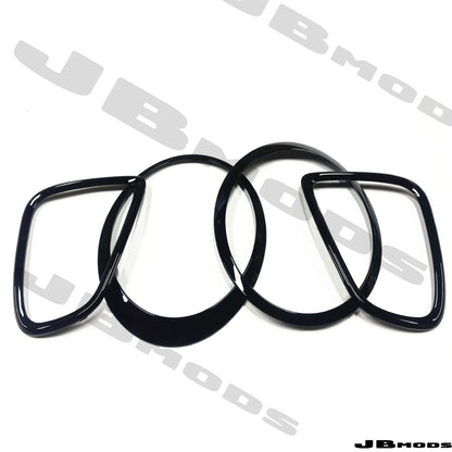MIni Gen 2 Gloss Black Grill & Headlight & Taillight Trim R55 R56 R57 R58 JCW