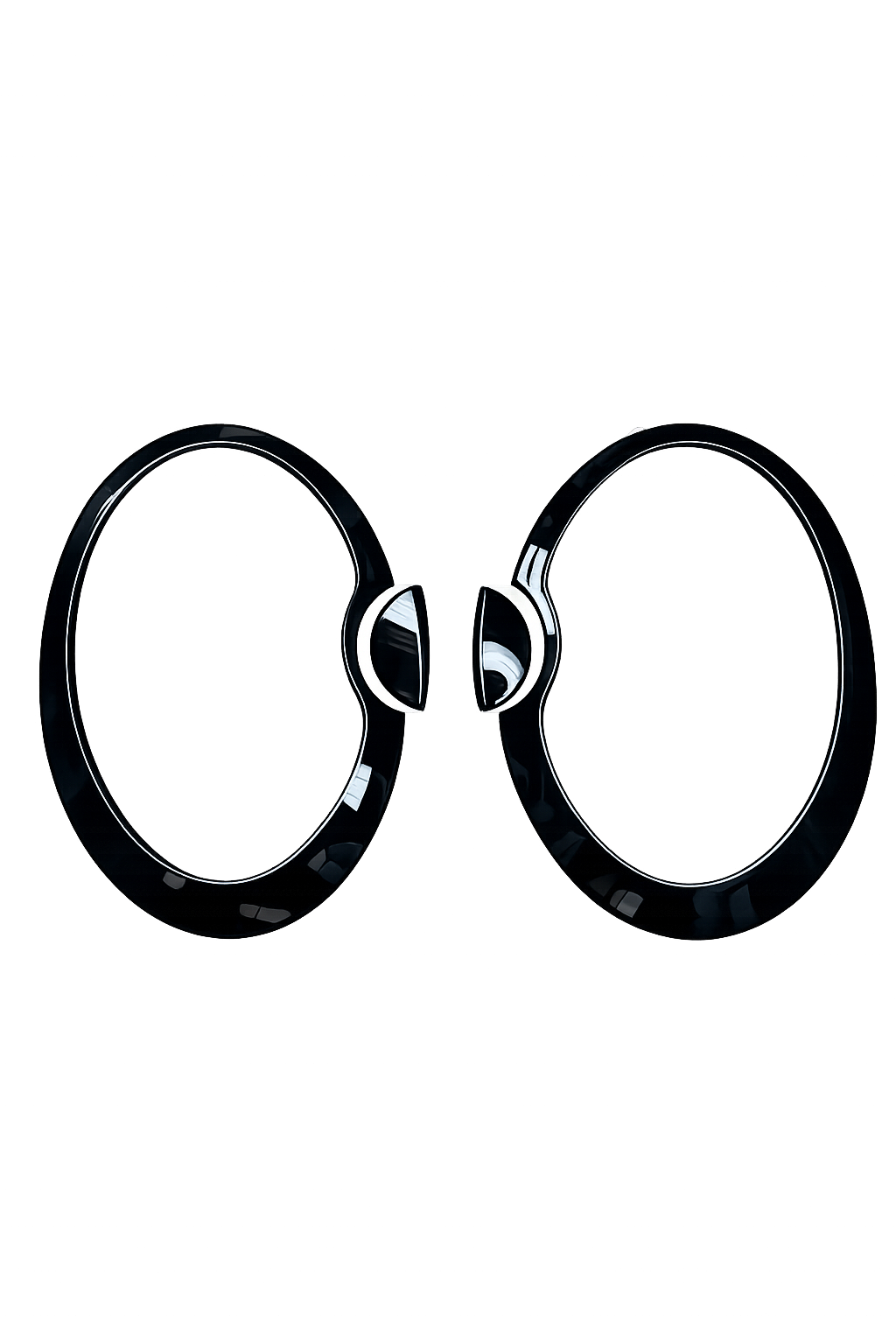 Mini Gen 1 Gloss Black Xenon Headlight Trim Covers – Cooper S / JCW R52 R53 (2001–2008)