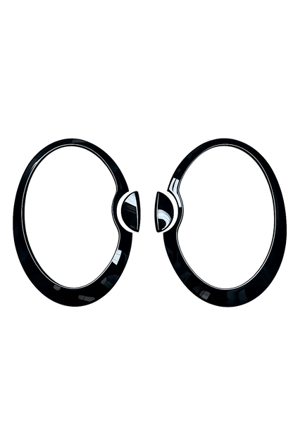 Mini Gen 1 Gloss Black Xenon Headlight Trim Covers – Cooper S / JCW R52 R53 (2001–2008)