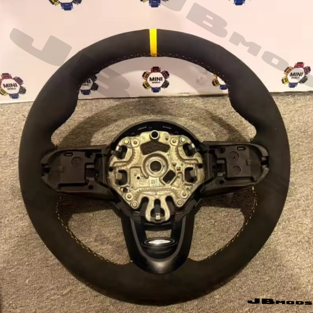 Custom MINI Gen 3 Leather/Alcantara Steering Wheel 2014-2024  (Build Your Own!)