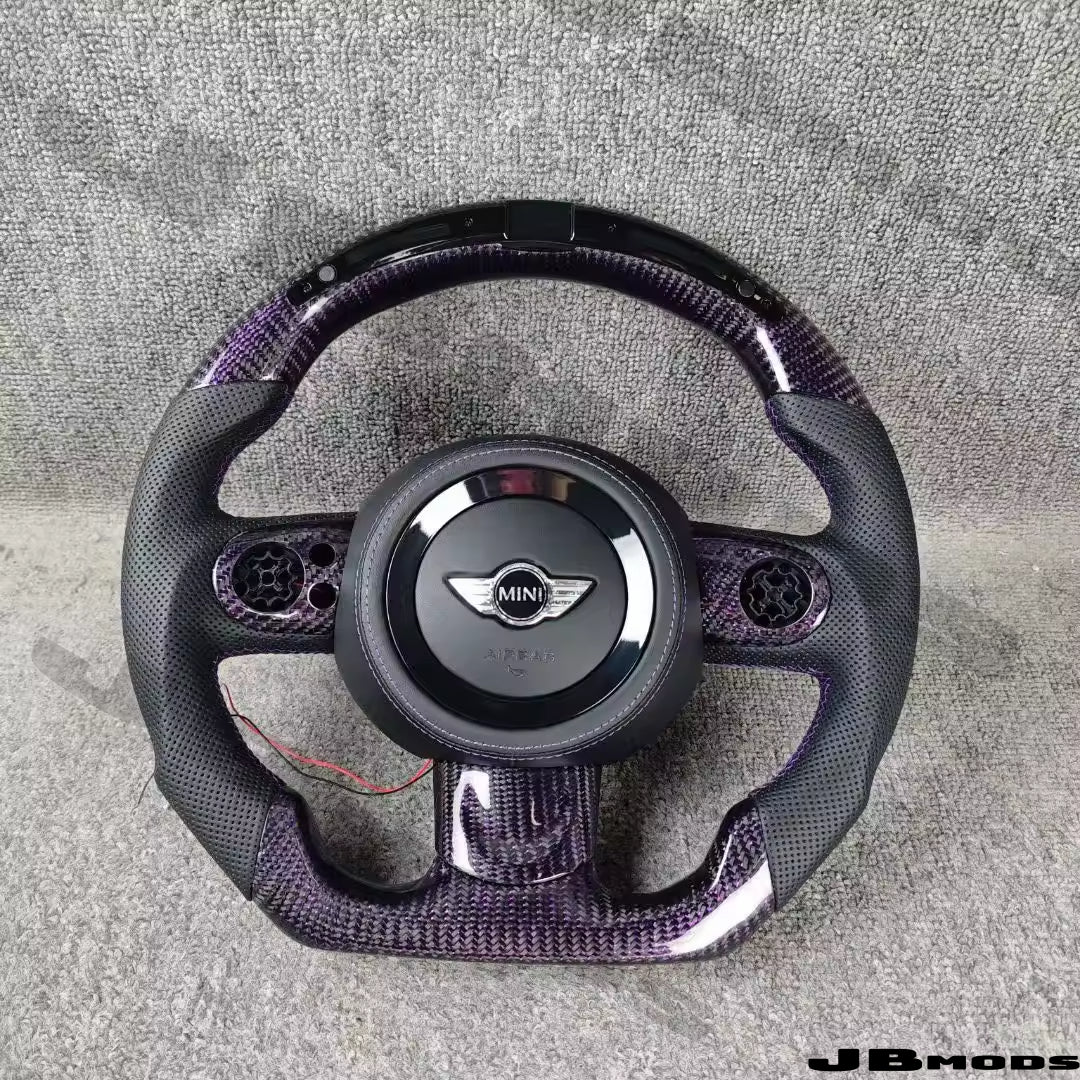 Custom Mini Gen 2 Carbon Steering Wheel (2007–2013)  (Build Your Own!)