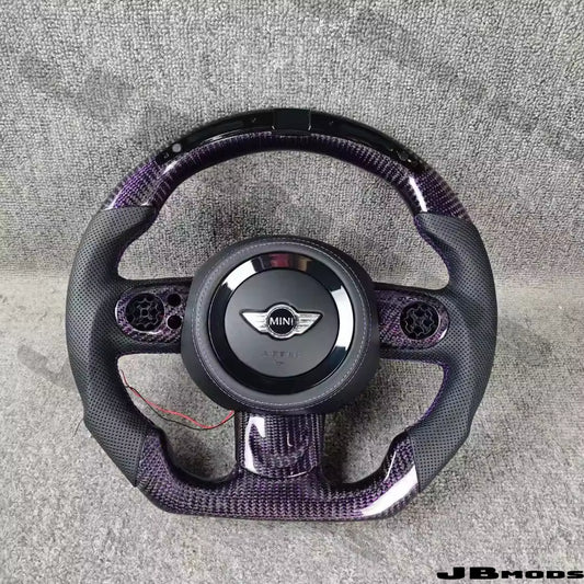 Custom Mini Gen 2 Carbon Steering Wheel (2007–2013)  (Build Your Own!)