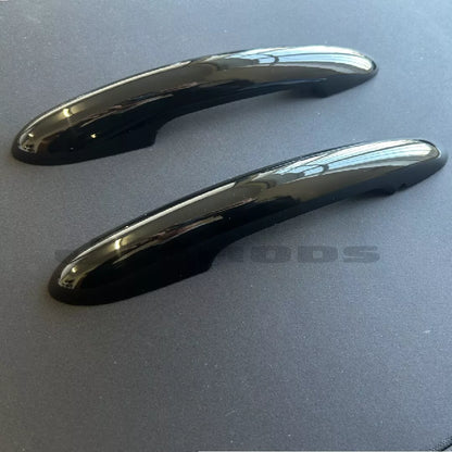 MINI F56 Gloss Black Door Handle Covers CLIP ON - 2014+