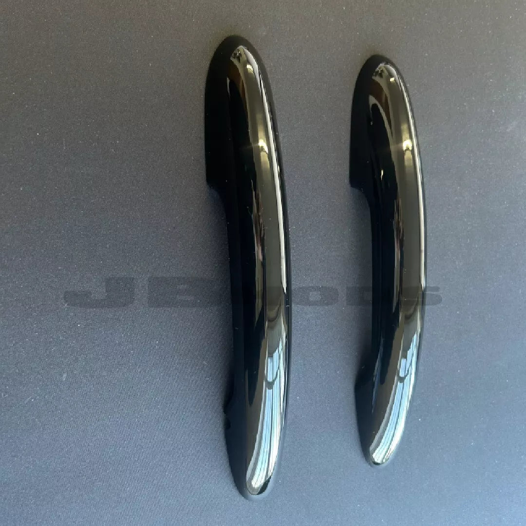 MINI F56 Gloss Black Door Handle Covers CLIP ON - 2014+