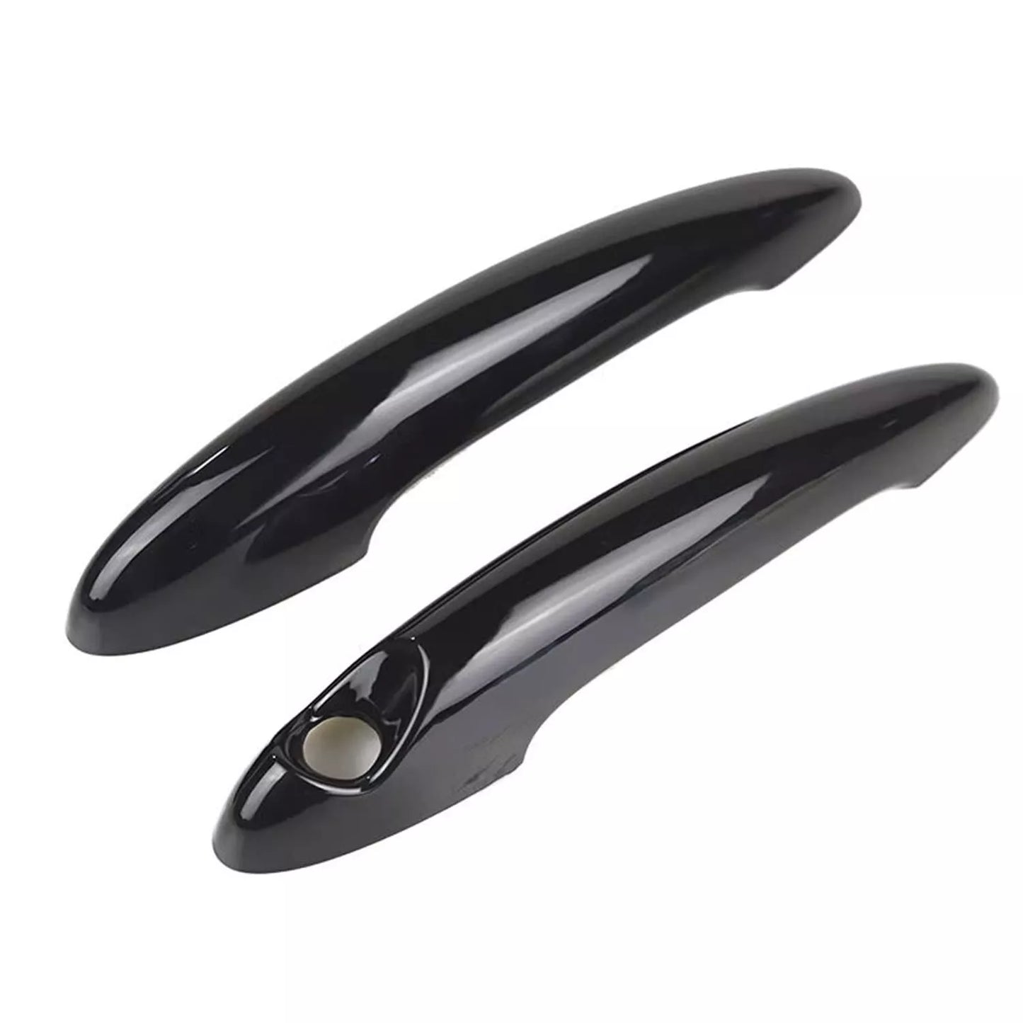 Gloss Black Door Handle Covers for MINI R50 R53 R55 R56 2pcs Cooper S Jcw Cooper