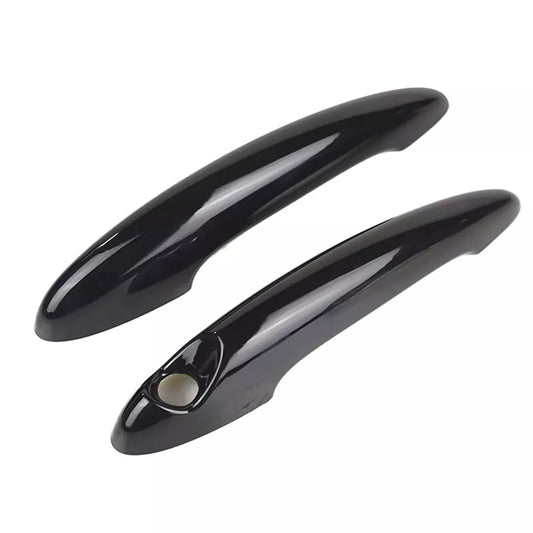 Gloss Black Door Handle Covers for MINI R50 R53 R55 R56 2pcs Cooper S Jcw Cooper